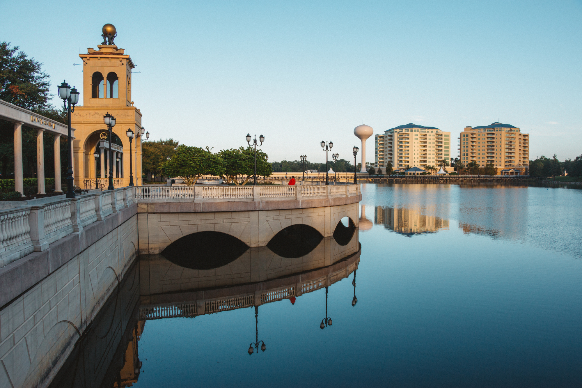 Lago do Cranes Roost Plaza , parque em Altamonte Springs