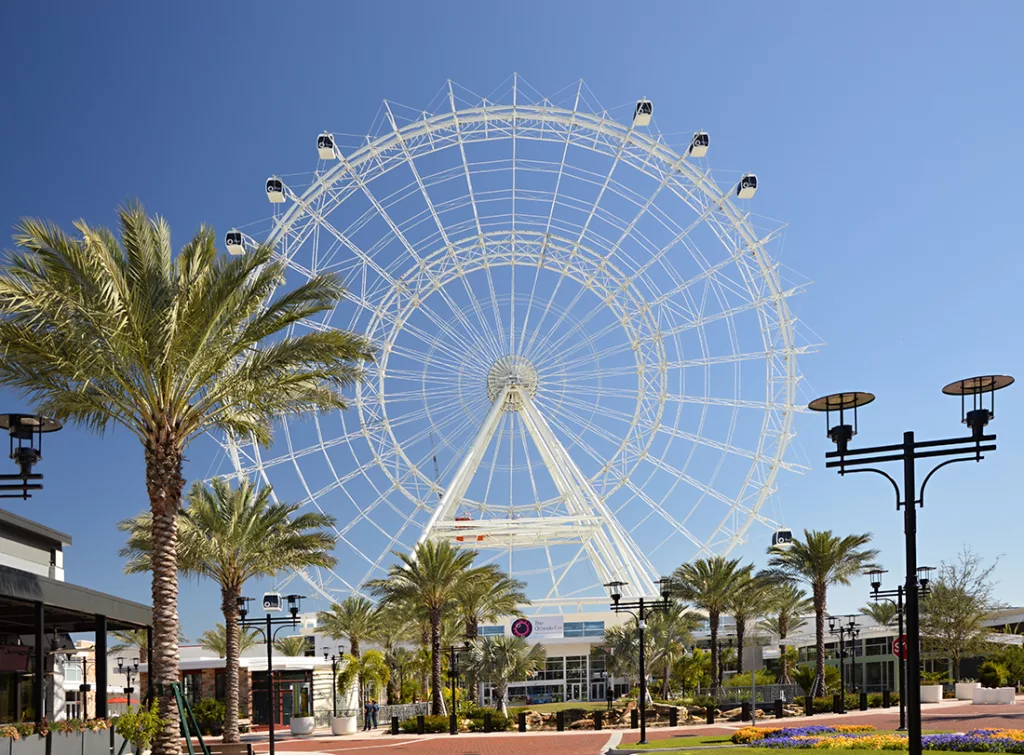 Orlando Eye na International Drive, Orlando, Flórida